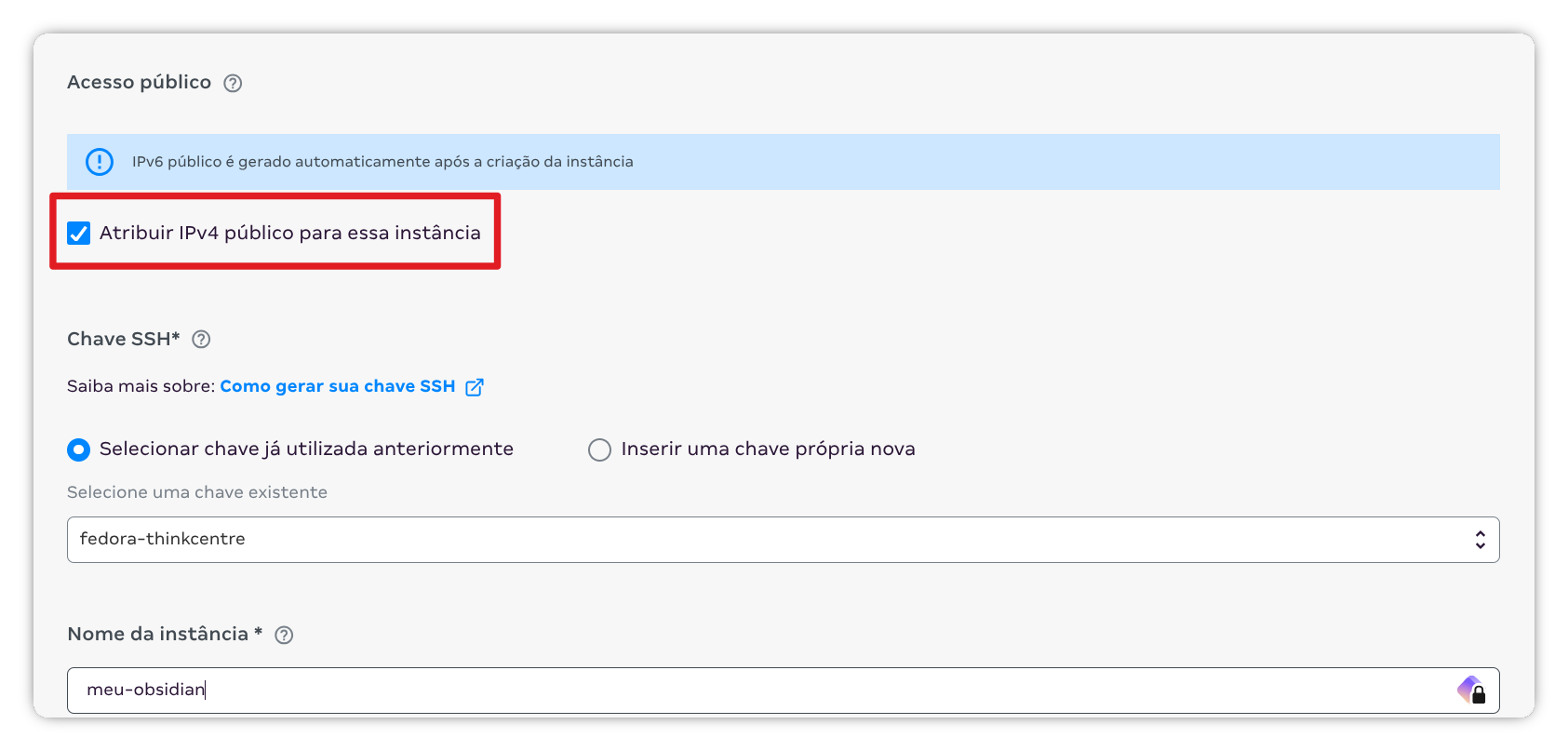 Configurando IP e nomeando a máquina